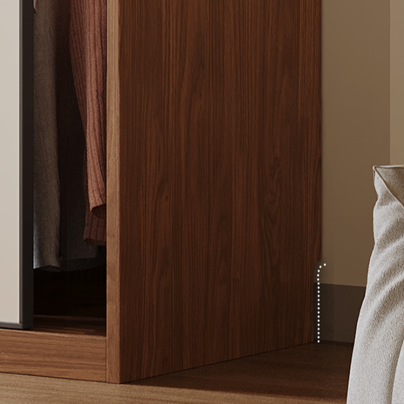 White Modish Lumber Independent Cabinet Armoire with Soft Close Drawer, Soft Close Door, and Interior Shelves - image 5