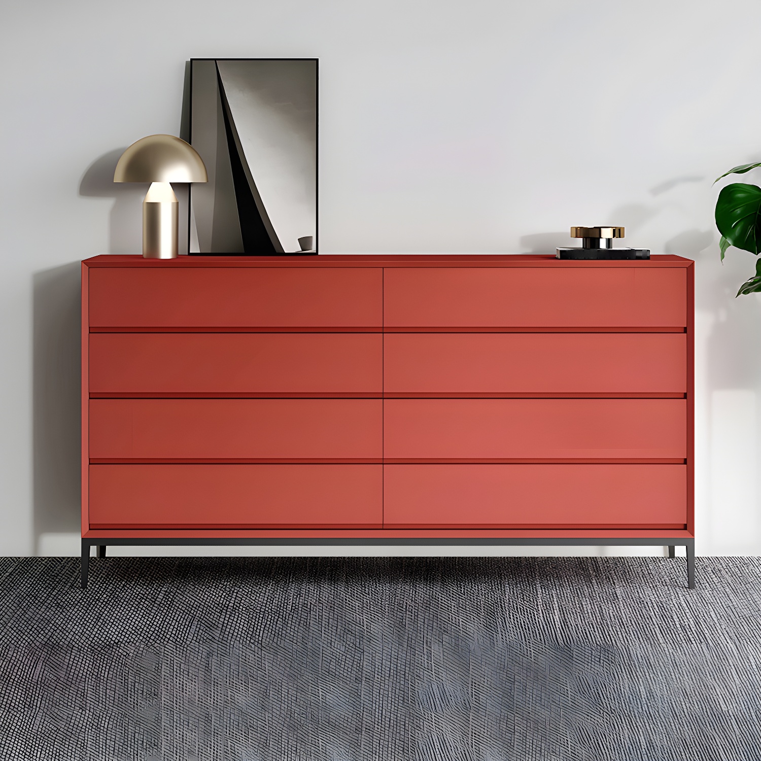 Minimalist Wood Double Dresser for Neat and Stylish Organizing - image 14