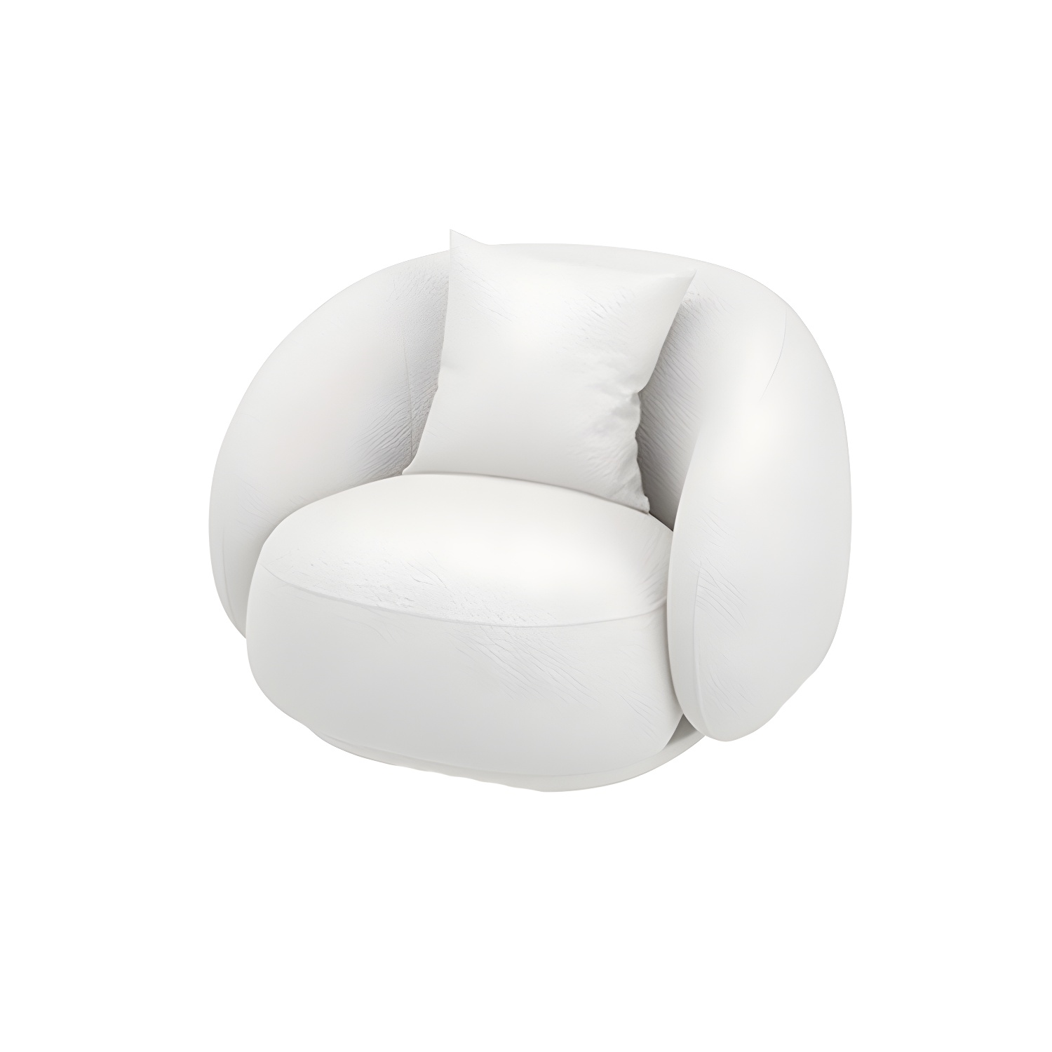 Modern Style Sofa with Curved Back and Padded Sponge Seat Sofa - image 11