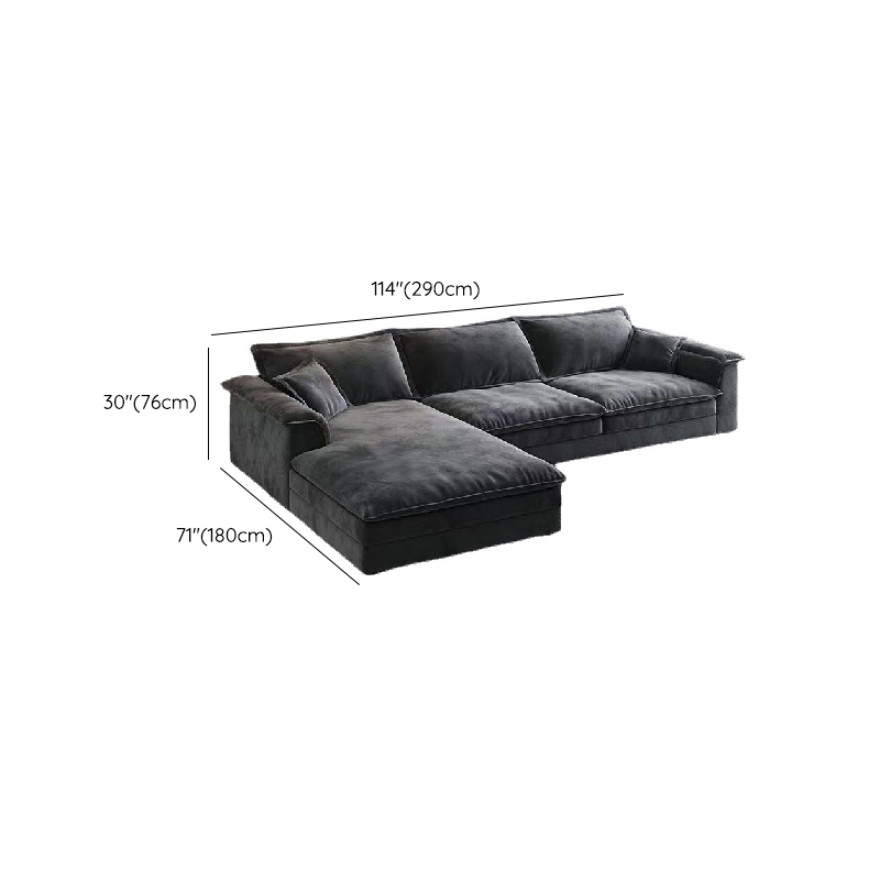 Pine Horizontal/Left Hand Facing Straight/L-Shape Sofa/Sofa Chaise with Concealed Support Living Room - image 23