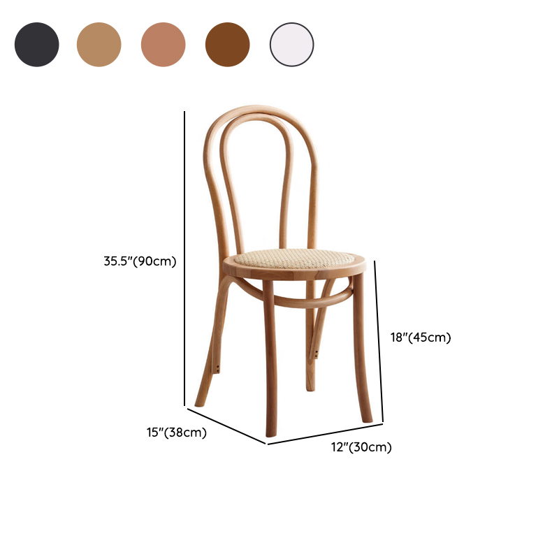 Reliable Outlined Intertwined Armless Chair for Restaurant Use - image 18