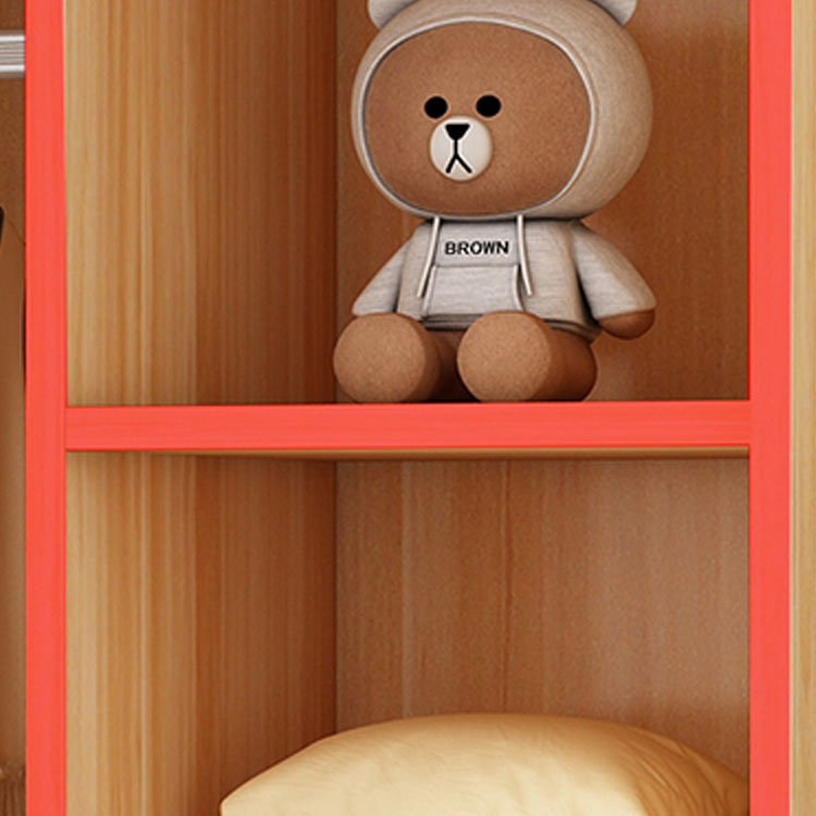 Elegant Wood Armoire Wardrobe with Clothing Rod and Shelves - Modern Style - No Distressing - image 10