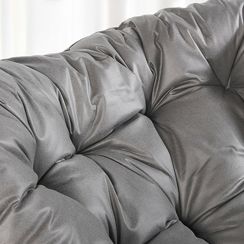 Ergonomic and Stationary Cotton Nursery Recliner with Back - image 14