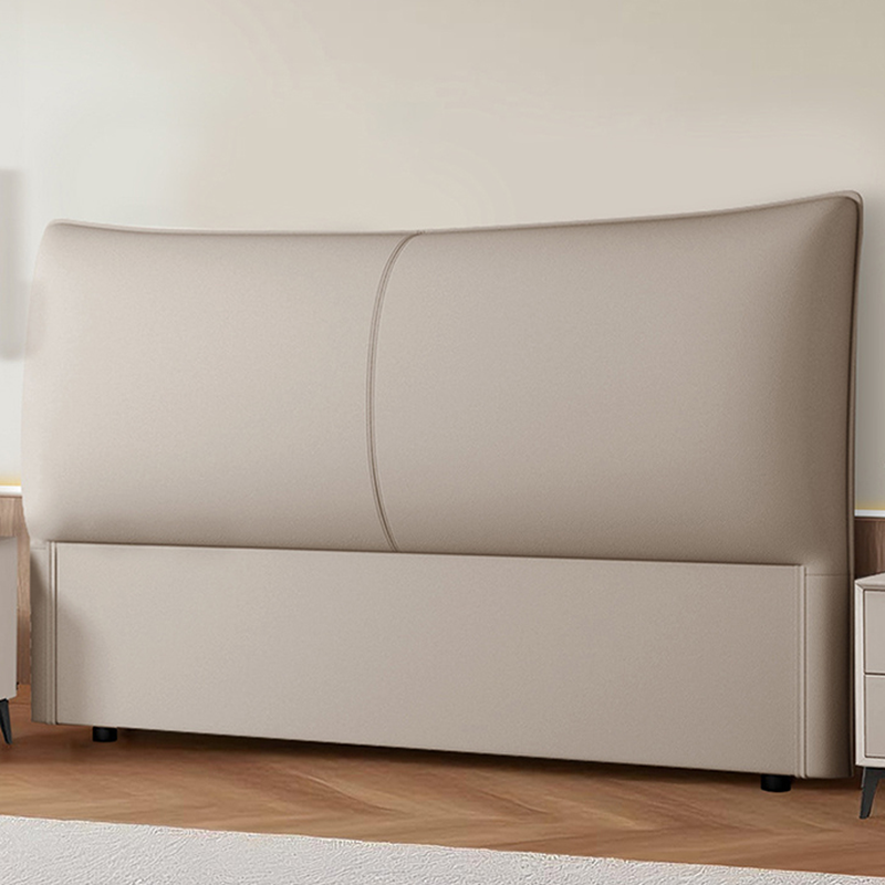 Simplistic Style Panel Headboard in Pine Wood with No Distressing, Rectangular Shape for Queen/Full/Twin XL Bed, Featuring Sponge Upholstery and Standard Height - image 4