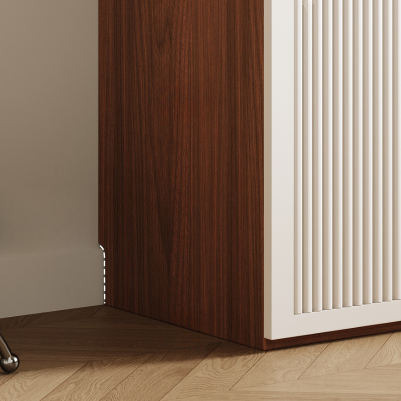 Acorn Minimalist Pine Wood Wardrobe Closet with Soft Close Drawer, Soft Close Door, Interior Shelves, and Clothing Rod - image 3