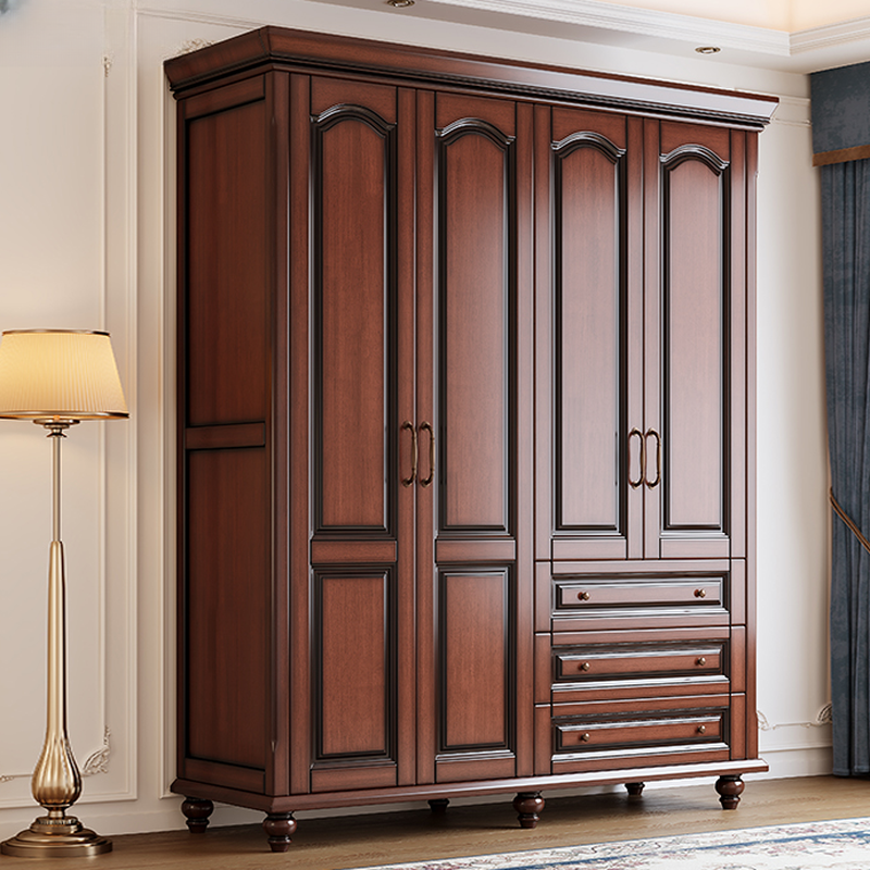 Standalone Wood Armoire Cabinet with Hinged Soft Close Door, Soft Close Drawer & Interior Shelves - image 8