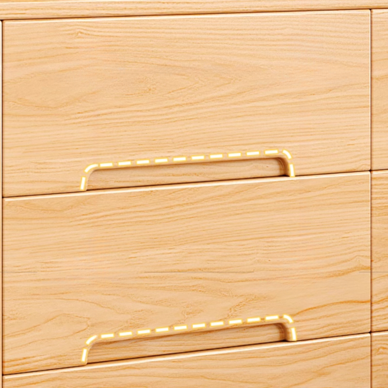 Art Deco Pine Wood Double Dresser/Lingerie Chest/Bachelor Chest with 6 Drawers/5 Drawers/8 Drawers, Vertical/Horizontal Orientation - image 9