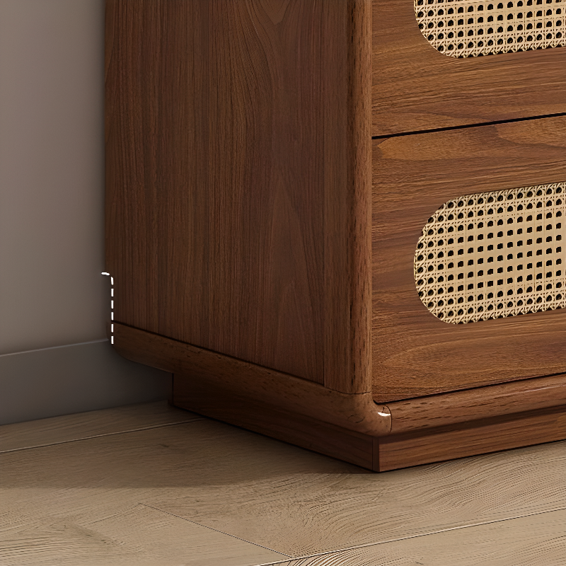 Antique Square Auburn Wood Semainier/Double Dresser Vertical/Horizontal with 6 Drawers/5 Drawers/3 Drawers - image 5