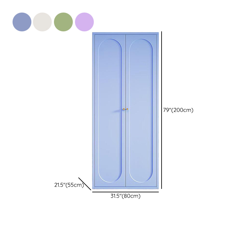 Modish Armoire Cabinet with Adaptable Shelf and Clothing Rod - image 10