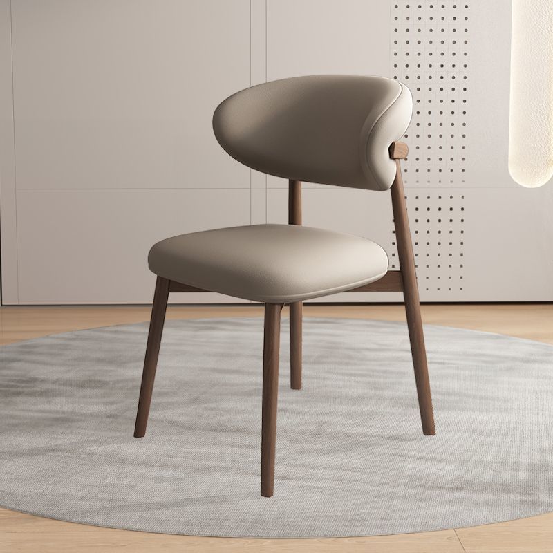 Dining Room Sturdy Outlined Side Chair for Comfortable Seating - image 3