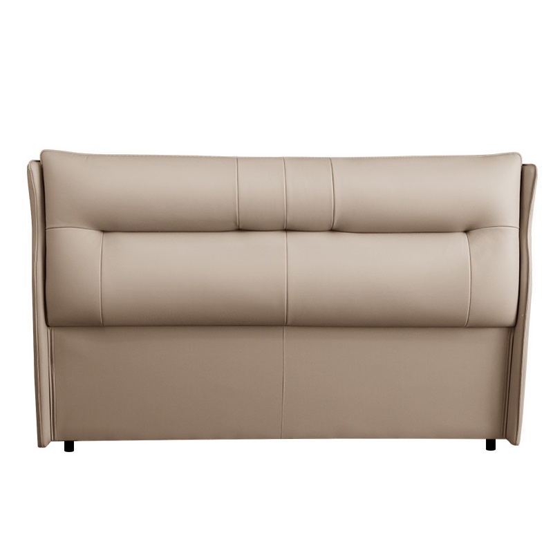 Modish No Distressing Timber Wingback Headboard with Rectangle Shape for King/Queen/Full Bed, Featuring Sponge Upholstery and Standard Height - image 9