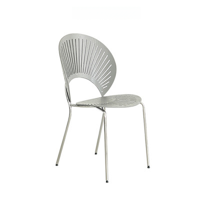 Dining Room Sturdy Side Chair with Outlined Frame and Foot Pads - image 26