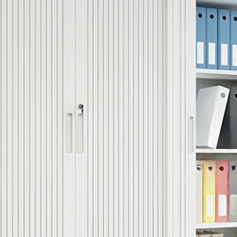 Steel Self-supporting Lockable Accent Cabinet with Sliding Door - image 9