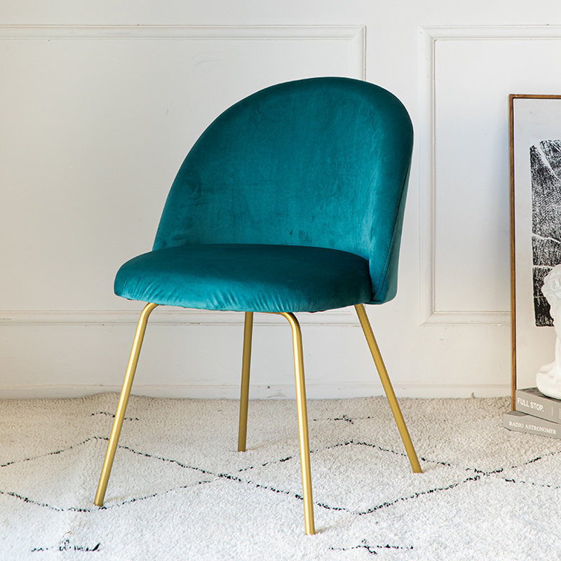 Unwavering Textile Upholstered Side Chair with Solid Back and Foot Pads for Dining Room in a Lavish Style - image 19