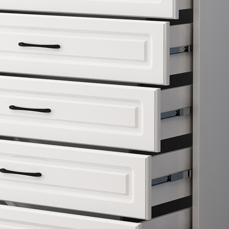 Simple Vertical/Horizontal Chalk Bachelor Chest in Wood with 3 Drawers/5 Drawers/6 Drawers - image 6