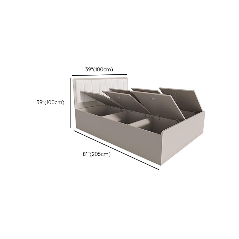 Cream Solid Color Storage Included for Bedroom - image 10