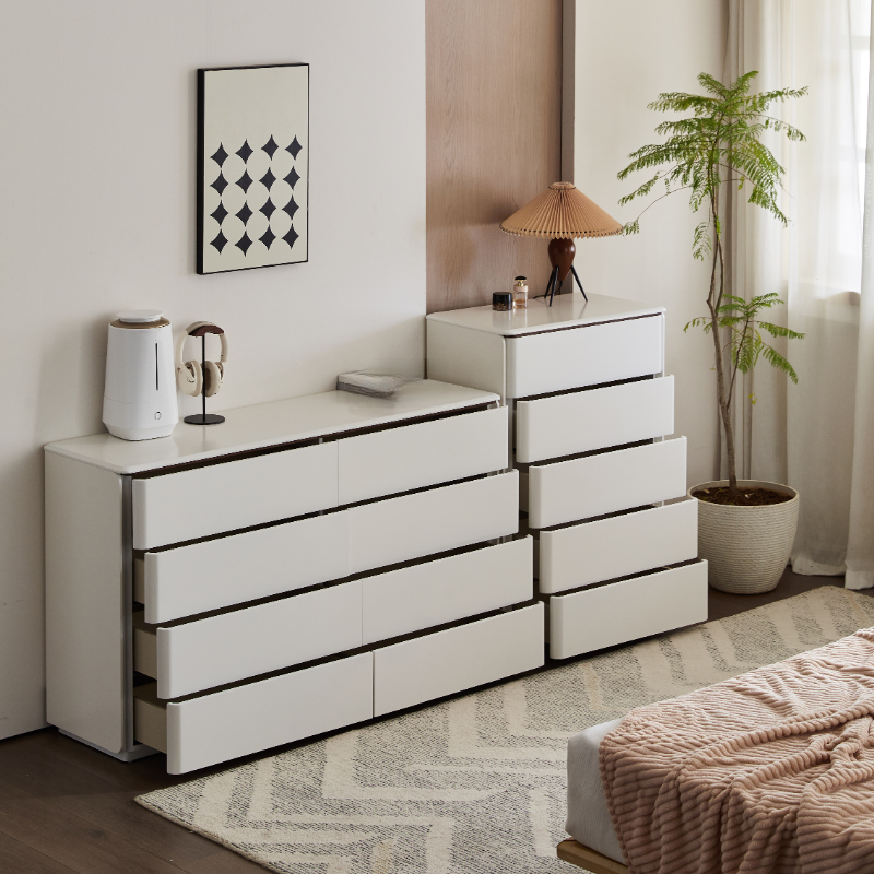 Contemporary Lumber Horizontal/Vertical Double Dresser/Bachelor Chest with 8 Drawers/5 Drawers/3 Drawers - image 7