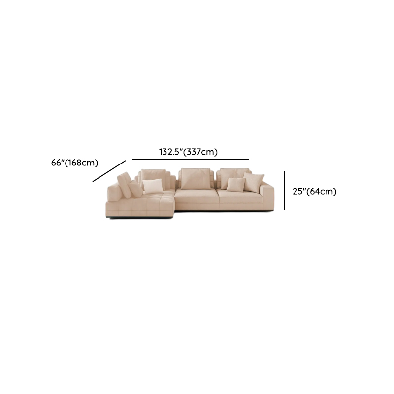 L-Shape Corner Sectional for 5 Person with Button-tufted Detail - image 13