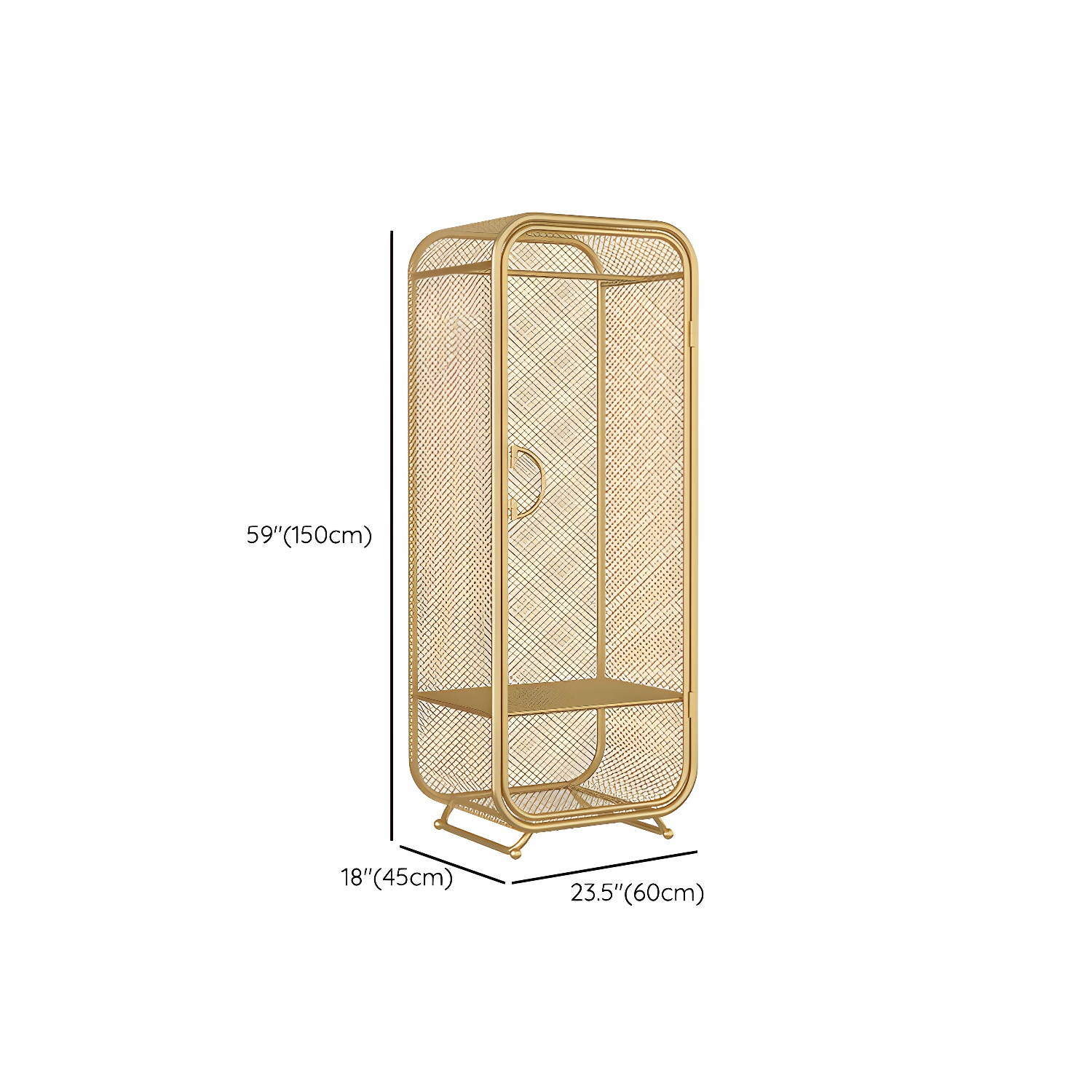 Contemporary Wardrobe Closet Metal Wardrobe Cabinet for Bedroom - image 21