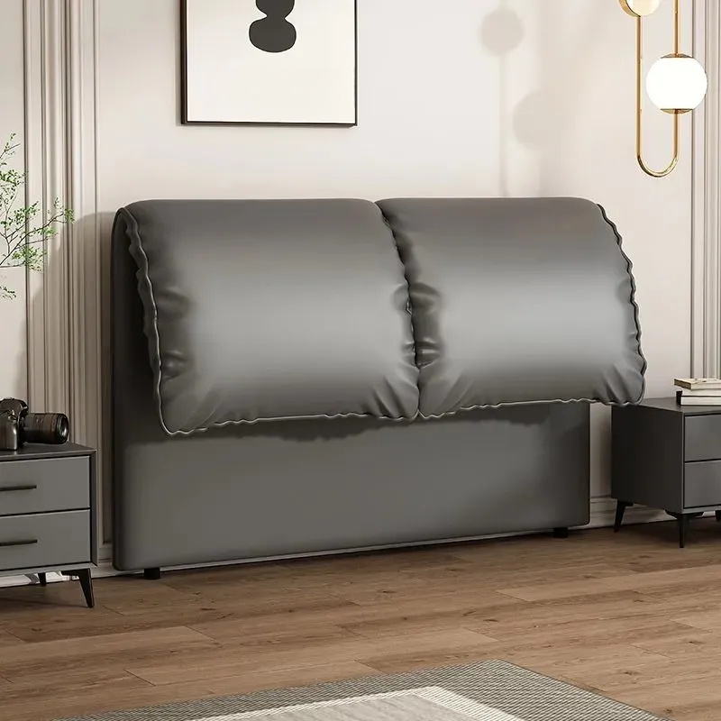 Art Deco Style Panel Headboard in Pine Wood with No Distressing, Rectangle Shape for Full/Queen/Twin XL Bed, Cotton Upholstery, Standard Height - image 5