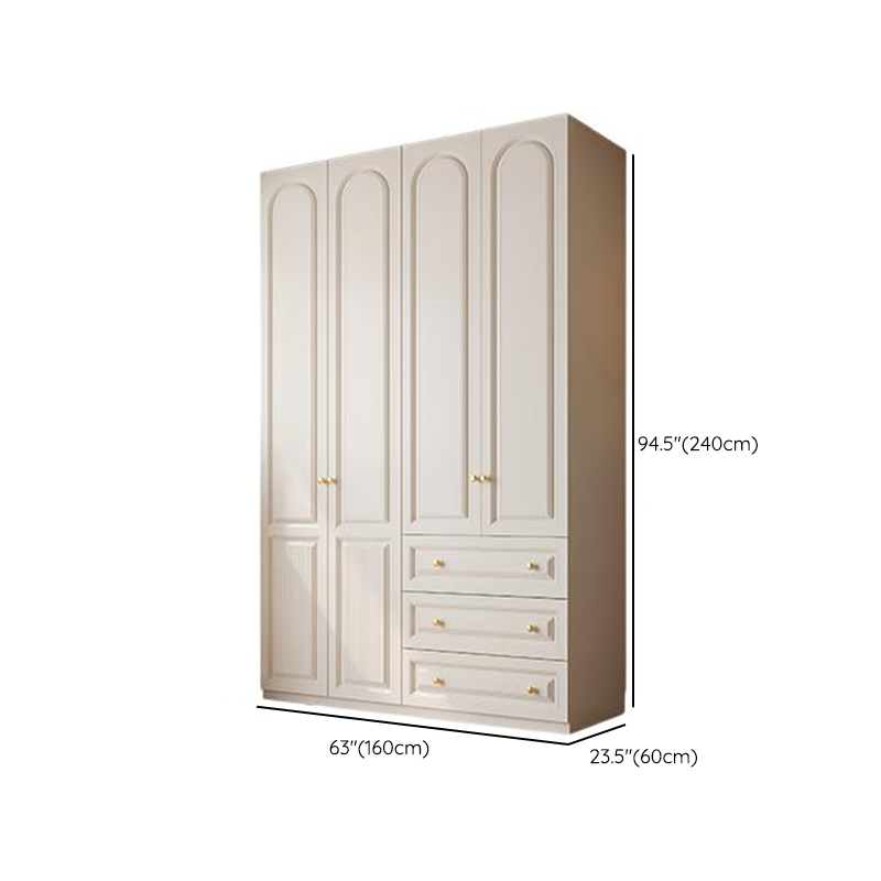 Minimalist Manufactured Wood Independent Almirah with Soft Close Drawer, Interior Shelves, and Clothing Rod - image 19