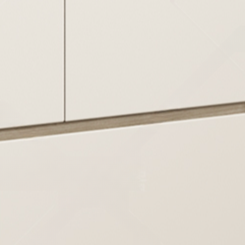 White Minimalist Manufactured Wood Wardrobe Closet with 2 Drawers, Soft Close Door, Interior Shelves, and Clothing Rod - image 5