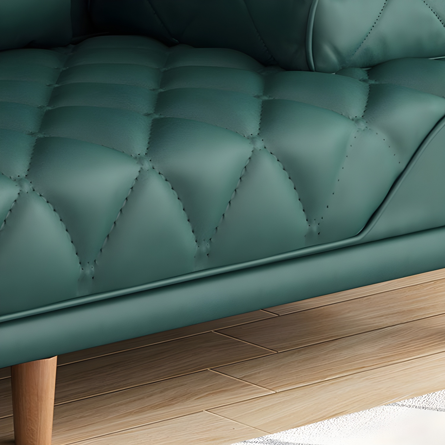 Contemporary Tight Back Convertible Sofa and Chaise with Pillow Top Arm - image 15