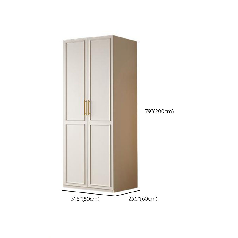 Modern Manufactured Wood Standalone Almirah with Soft Close Drawer, Soft Close Door, Interior Shelves, and Hanging Rod - image 8