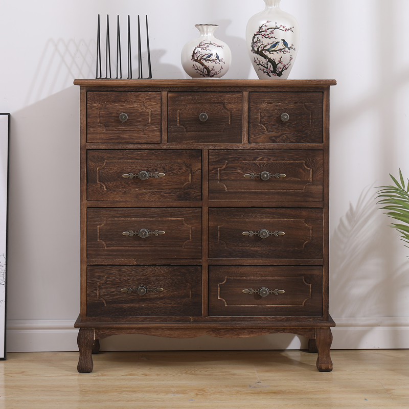 Retro Parlor Standalone Accent Chest with Reclaimed Wood - image 5
