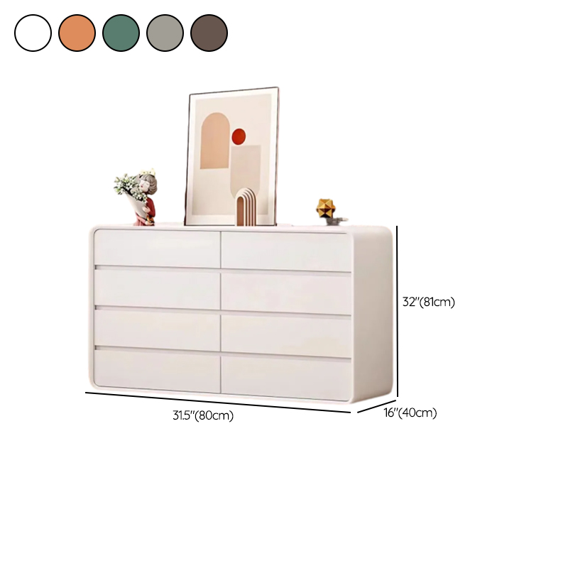 Simple Lumber Horizontal Double Dresser for Sleeping Room, 8 Drawers/6 Drawers - image 14