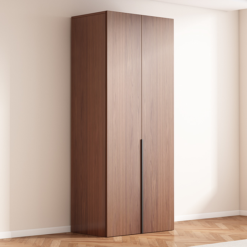 Sepia Minimalist Lumber Independent Cabinet Armoire with Soft Close Door, Interior Shelves, and Hanging Rod - image 4