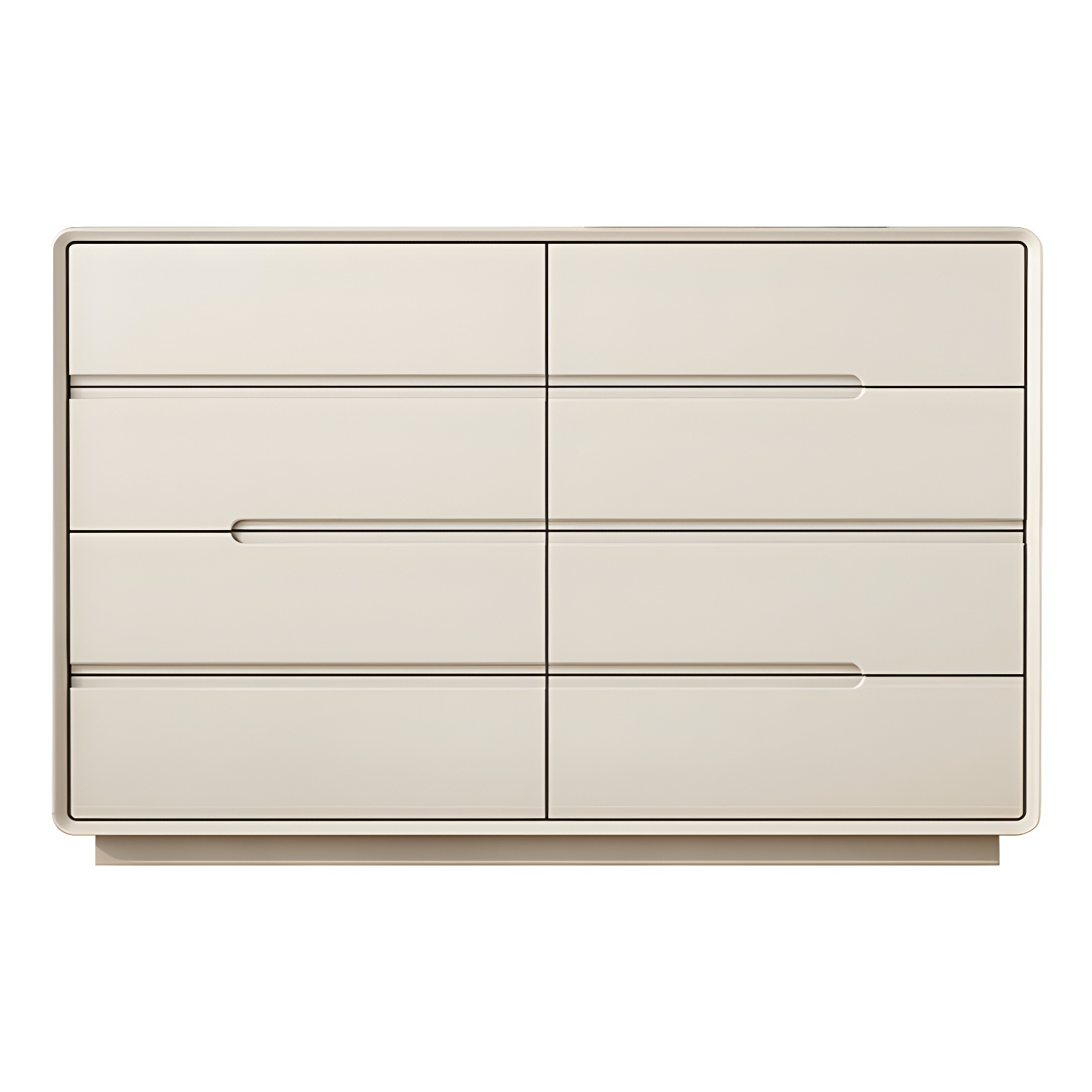 Light Oak Modern Dresser with Solid Wood Construction and Soft-Close Drawers - image 4