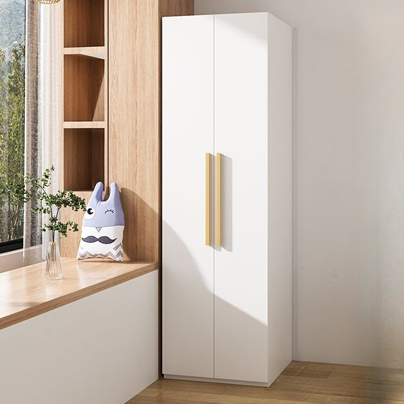 Contemporary Alloy Detached Almirah with Soft Close Door, Interior Shelves, and Clothing Rod