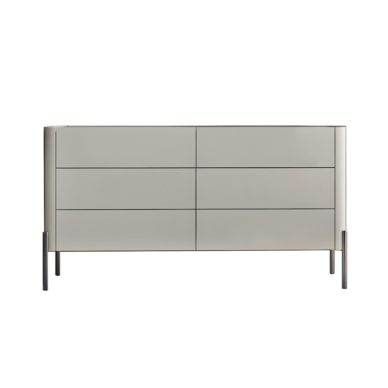 Modern Wood Dresser - Horizontal Design - Ample Drawer Space - Stylish Bedroom Storage - image 3