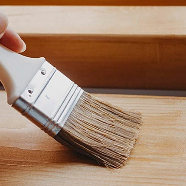 Scandinavian Rattan Wood Wardrobe with 4 Feet and Shelves for Bedroom - image 9