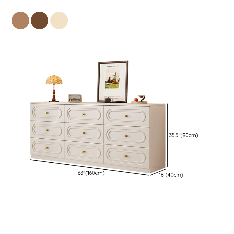 Casual Composite Wood Double Dresser/Bachelor Chest in Horizontal/Vertical Orientation - image 14