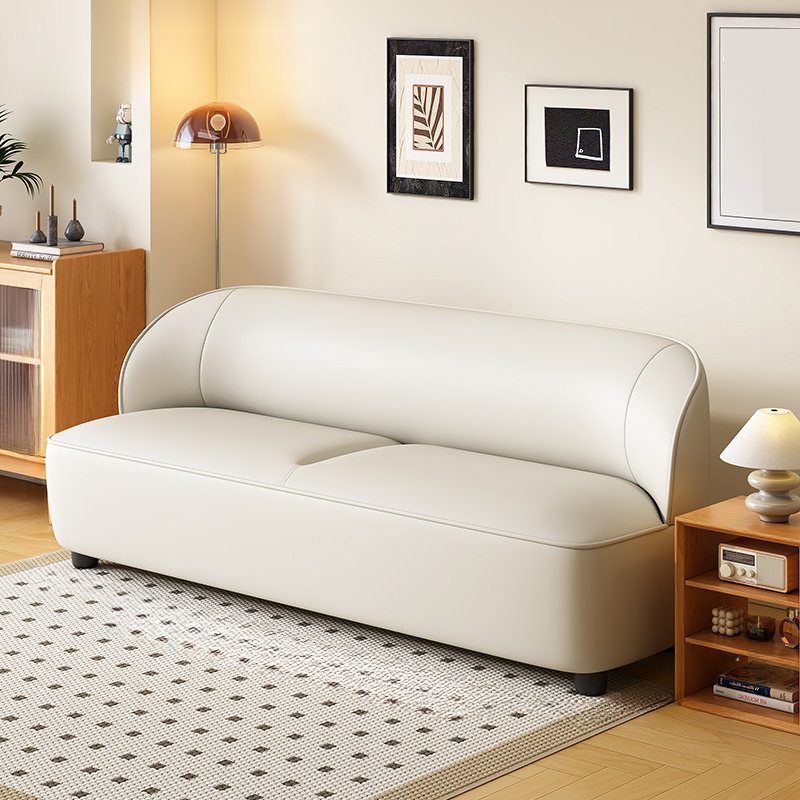 Modish Solid Color Scratch-durable Standard Sofa in Rose/Light Green/Tangerine Color for 2/4 Person/for 3 - image 12