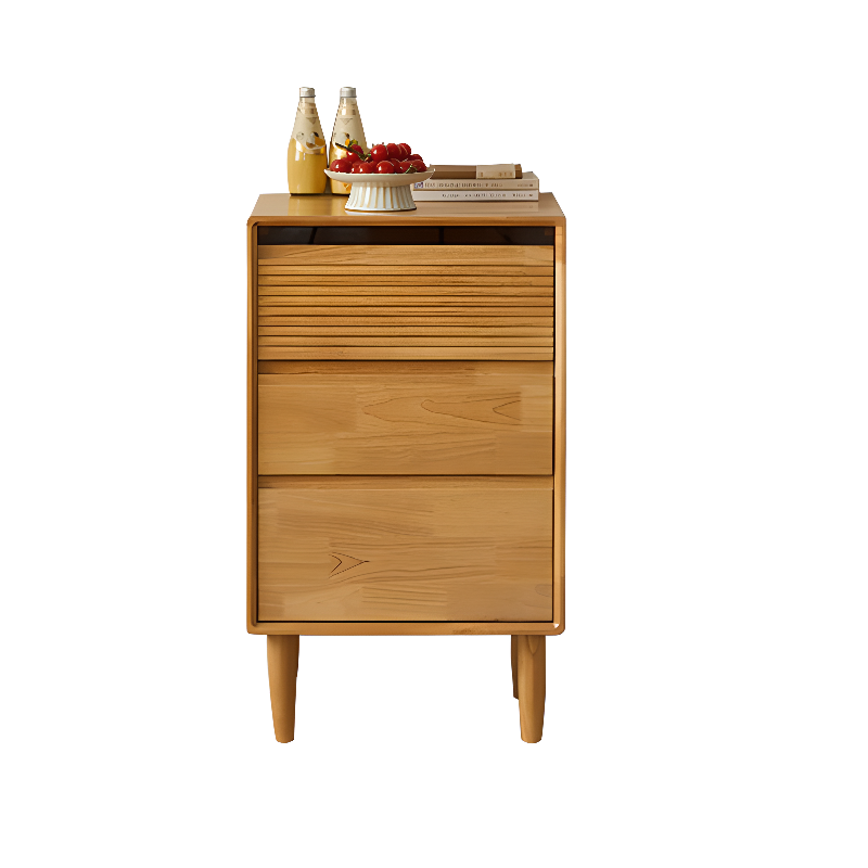 Minimalist Cube Double Dresser in Natural Wood - image 2