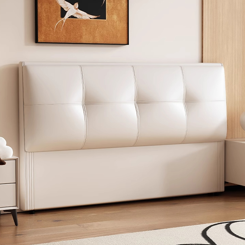 Trendy Panel Headboard with No Distressing, Piled Tufted Rectangle Design for King/Queen/Full Bed, Featuring Sponge Upholstery and Standard Height - image 6