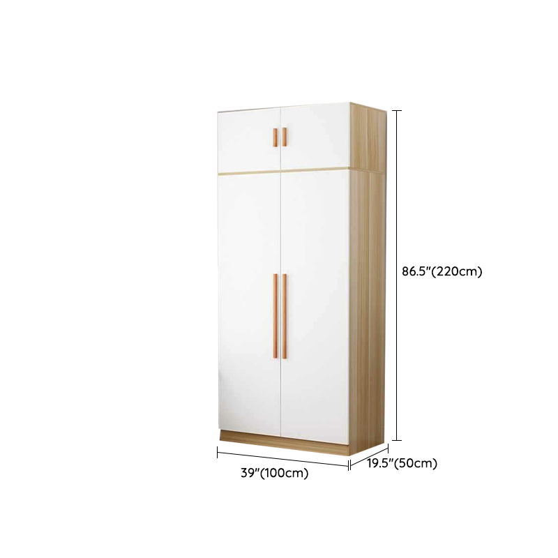 Modern Manufactured Wood Cabinet Armoire with Interior Shelves, Clothing Rod and Soft Close Door - image 19