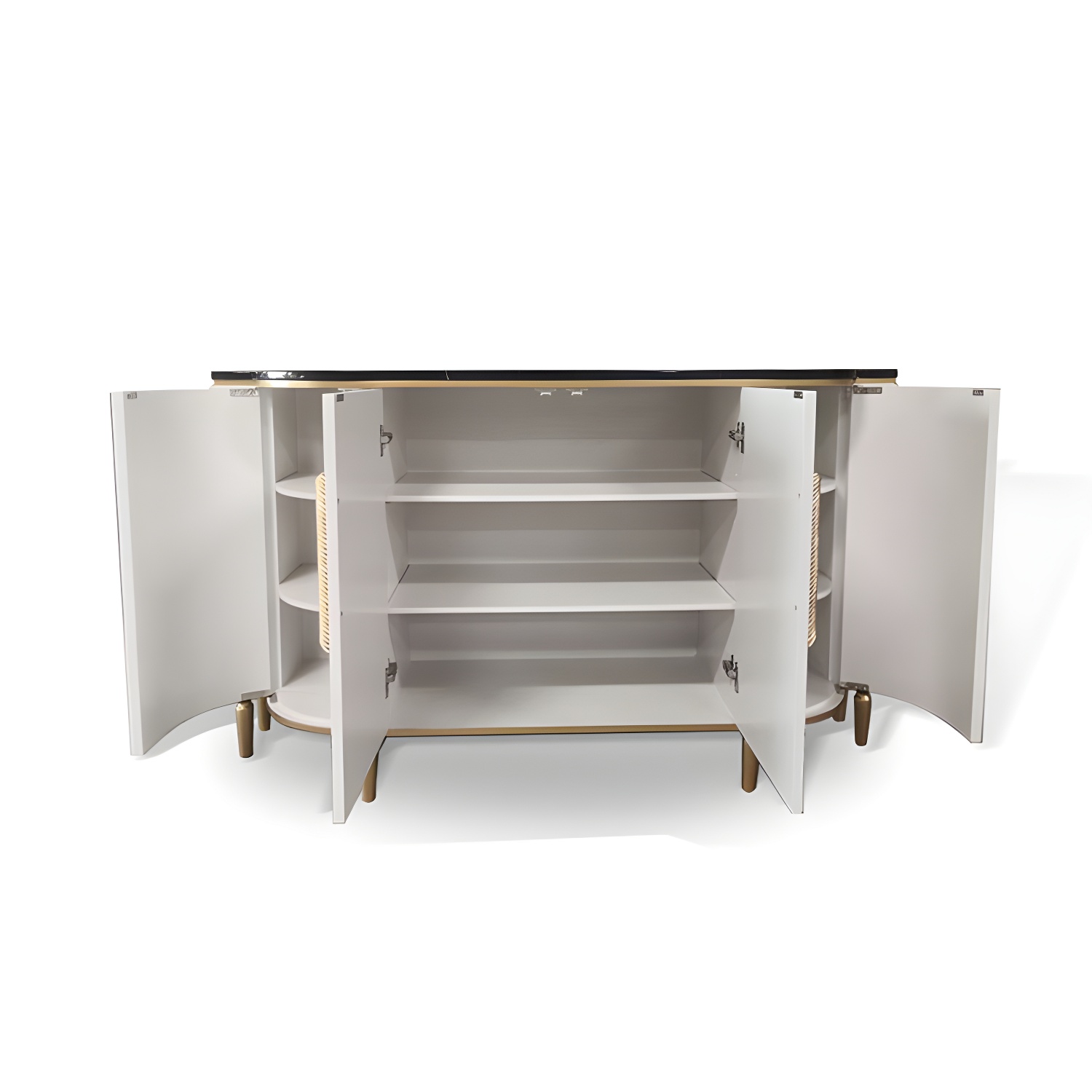 Marble Sideboard Modern & Contemporary Side Board with Cabinets - image 12