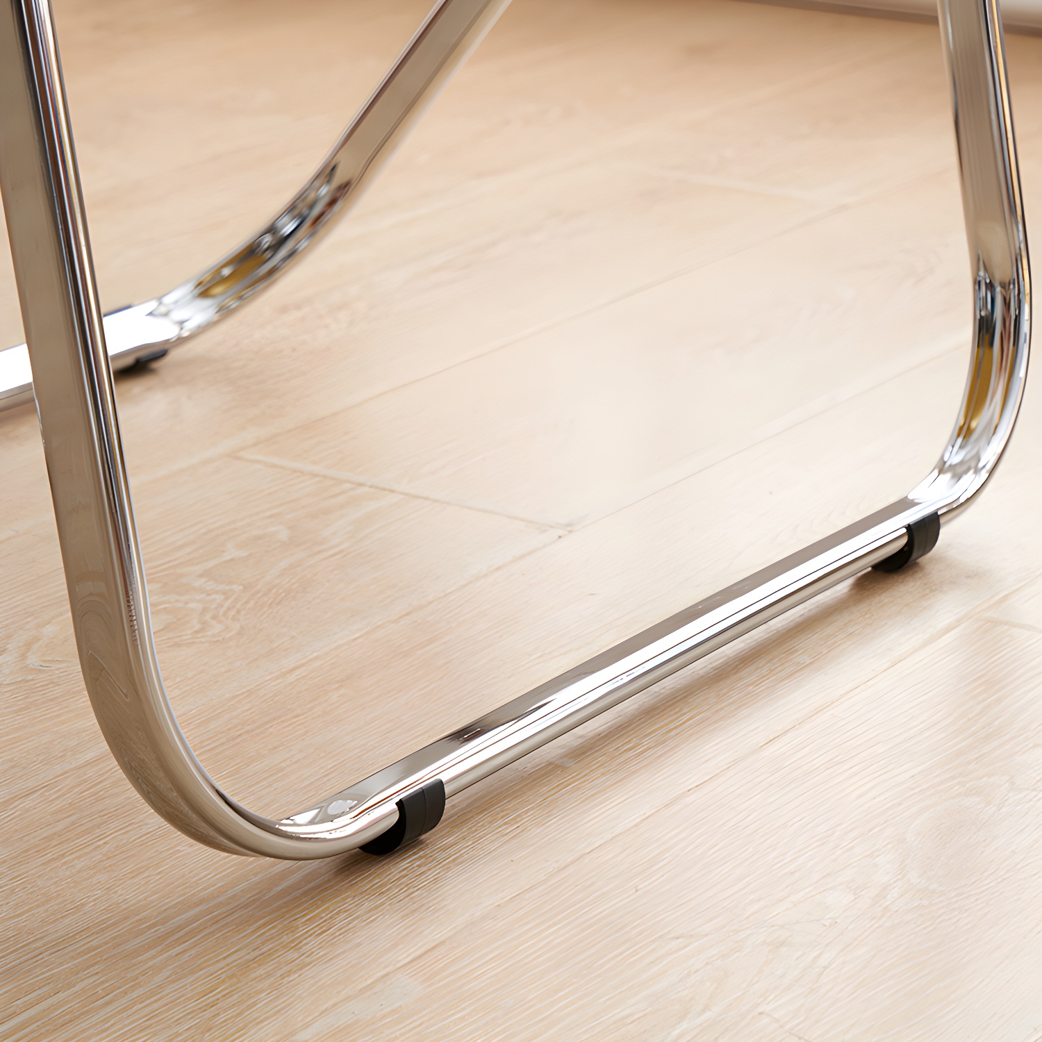 Modern Collapsible Side Chair with Low Back and Foldable Design in Plastic & Acrylic - image 15