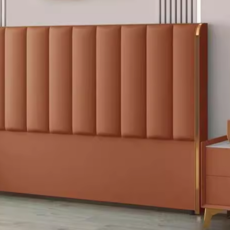 Modish Style Wingback Headboard in Timber with No Distressing, Rectangle Shape for King/Queen/Full Bed, Featuring Sponge Upholstery and Standard Height - image 7