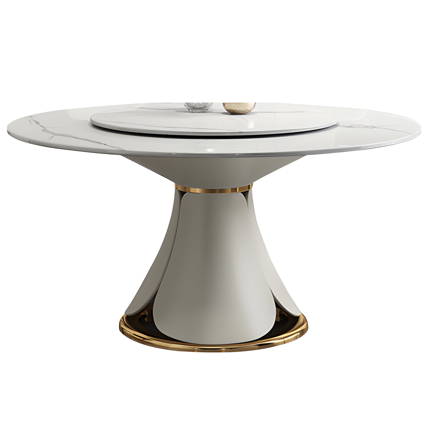 Modern Style 1/4/5/7/9 Pieces Dining Sintered Stone Dining Table Set with Metal Legs - image 5