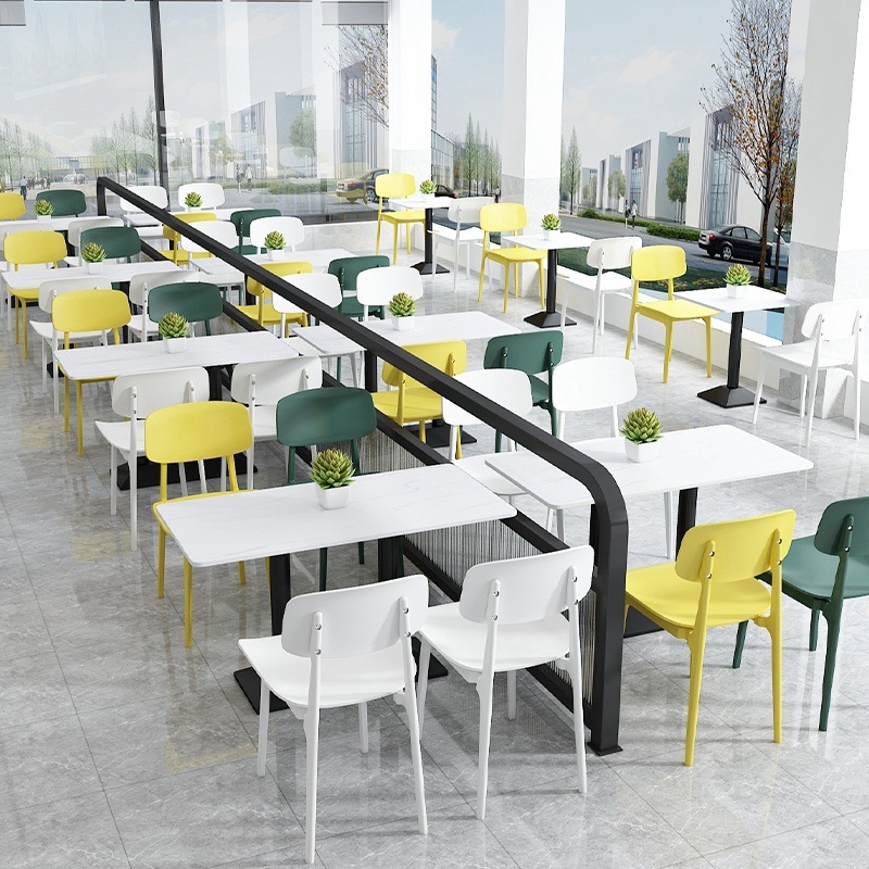 Trendy/Art Deco White Sintered Stone Dining Table, Fixed Mechanism, Seats 2, Scratch-immune - image 5