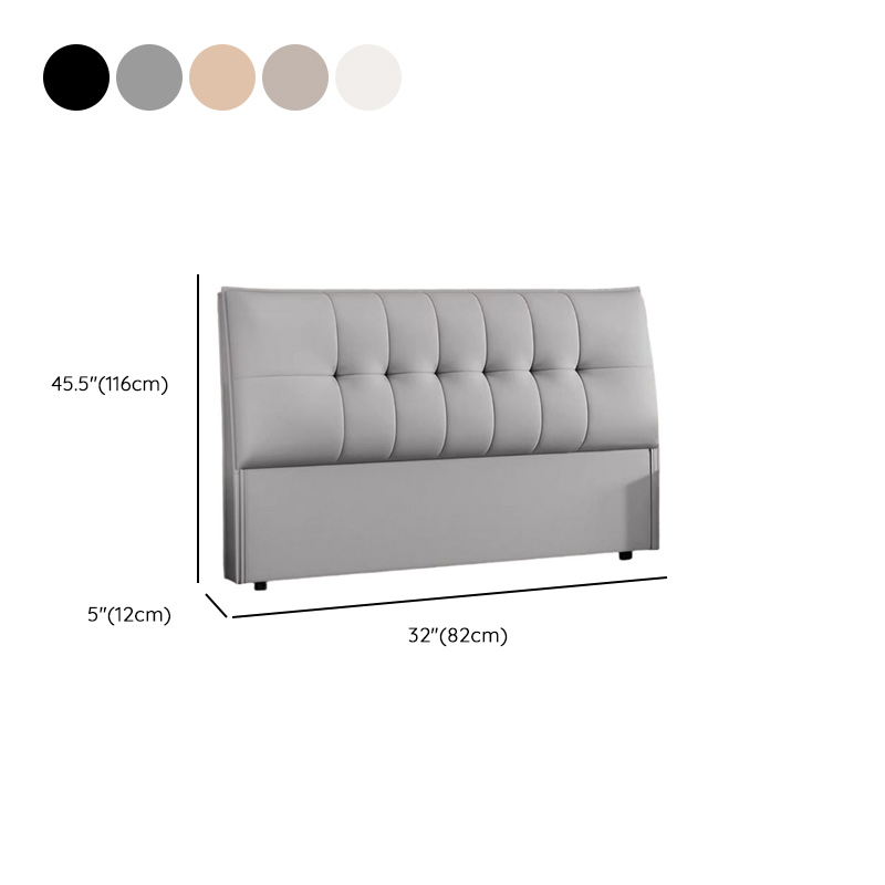 Modish No Distressing Button-tufted Panel Headboard in Rectangle Shape for King/Queen/Full Bed with Sponge Upholstery Fill and Standard Height - image 11