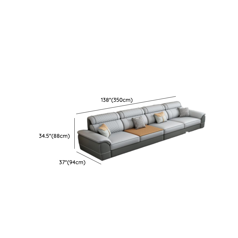 4 Pc L-Shape/Straight Left Hand Facing/Horizontal Sofa Recliner/Sofa Couch for 5 Person - image 22