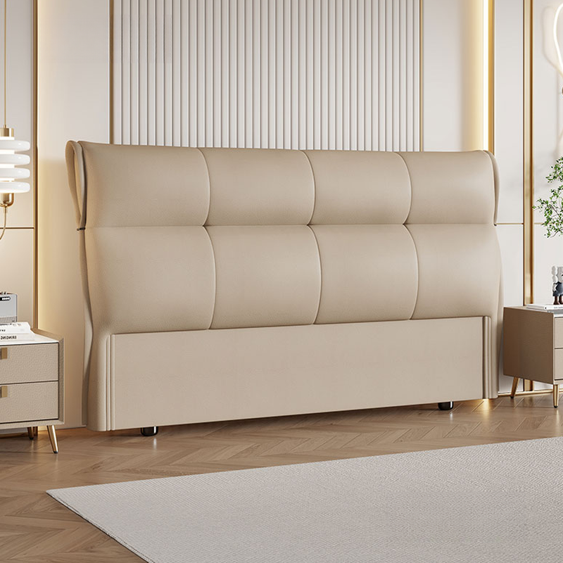 Art Deco Style Panel Headboard with No Distressing, Decorative-stitched Tufting, Rectangle Shape for Queen/Full/Twin XL Bed, Sponge Upholstery Fill, Standard Height - image 4