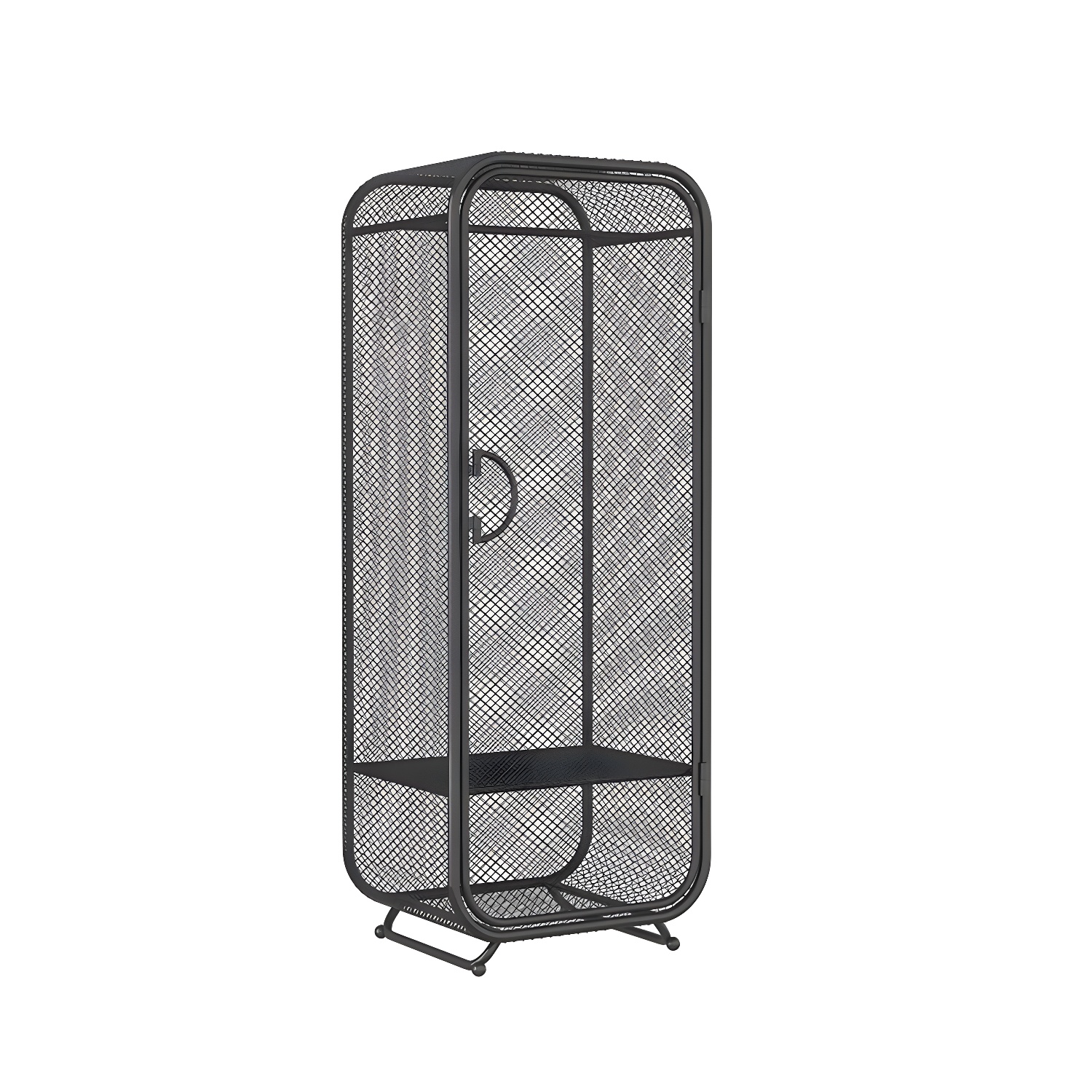 Contemporary Wardrobe Closet Metal Wardrobe Cabinet for Bedroom