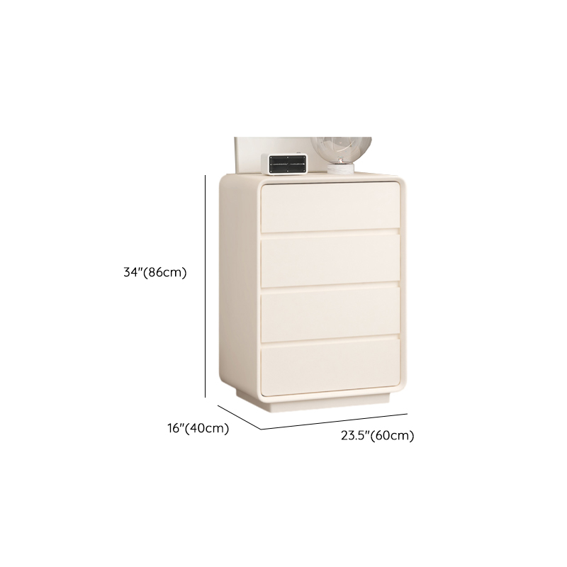 Chalk Minimalist Hardwood Console Dresser with 6 Drawers, Horizontal Orientation - image 14